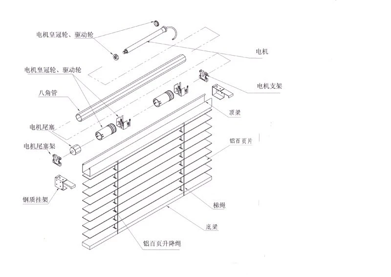 电动铝百叶示意图 (1).jpg 电动铝百叶示意图 (1).jpg